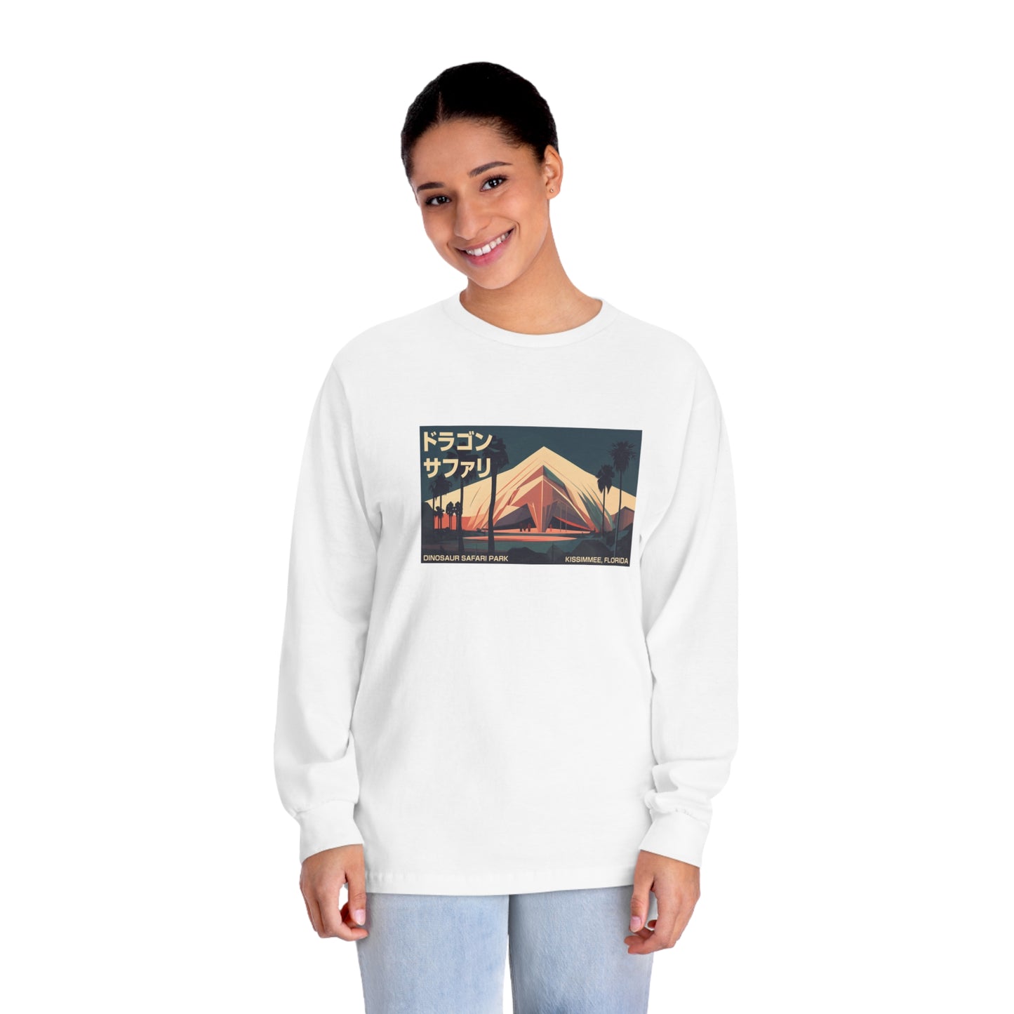 Dinosaur Safari - Unisex Classic Long Sleeve T-Shirt