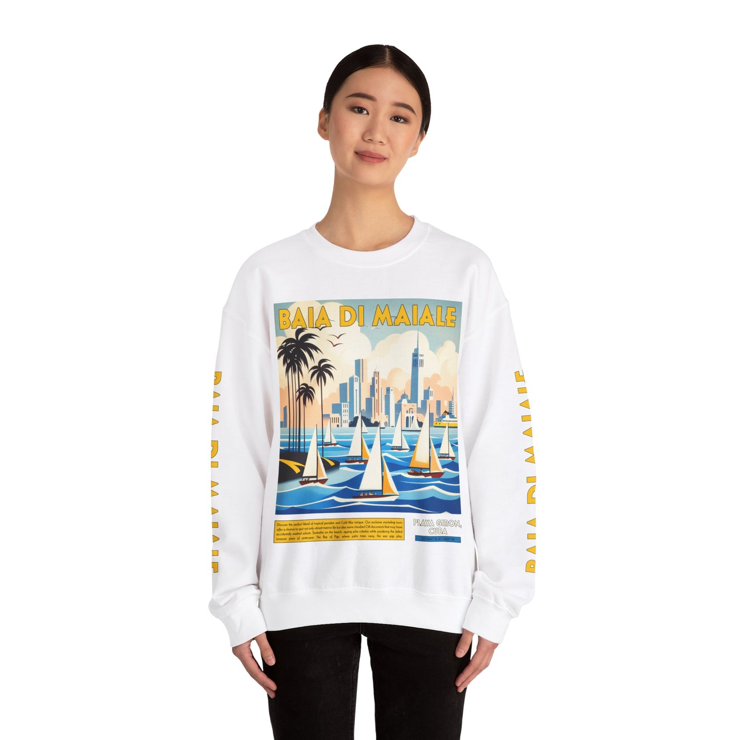 Baia Di Maiale - Unisex Heavy Blend™ Crewneck Sweatshirt