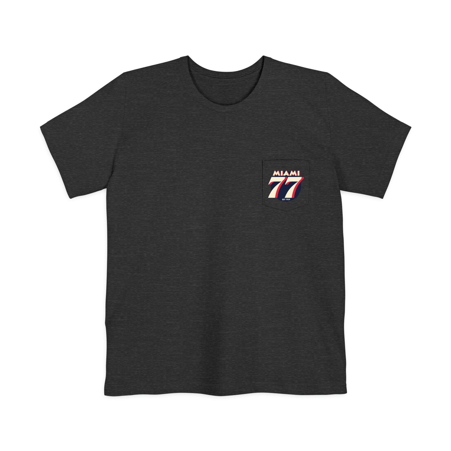 Miami 77 - Unisex Pocket T-shirt