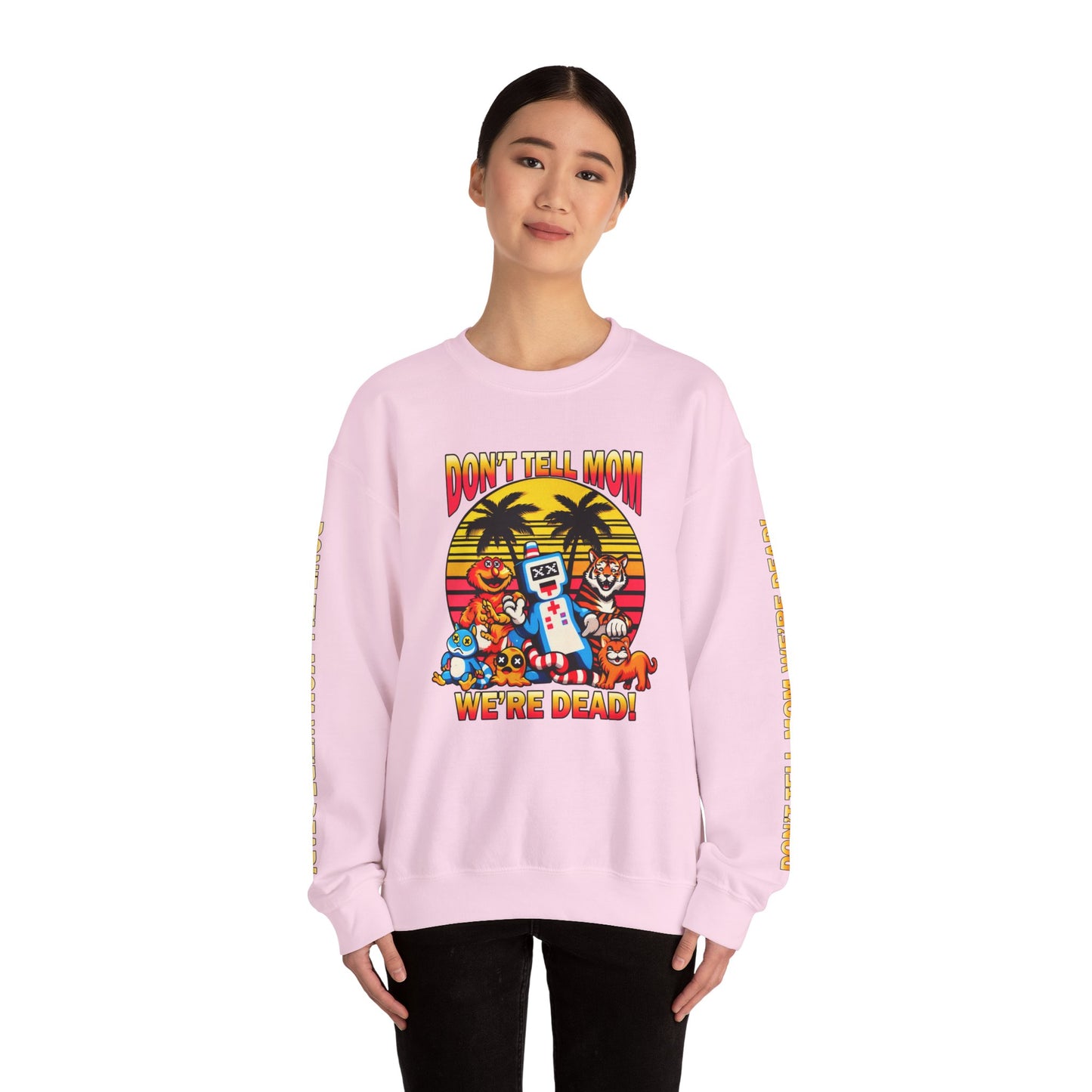 Don't Tell Mom! - Unisex Heavy Blend™ Crewneck Sweatshirt