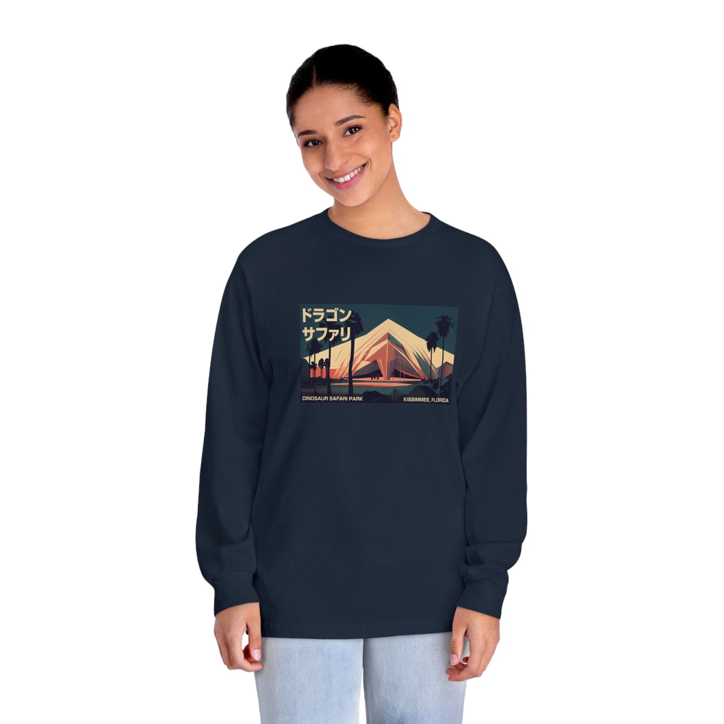 Dinosaur Safari - Unisex Classic Long Sleeve T-Shirt