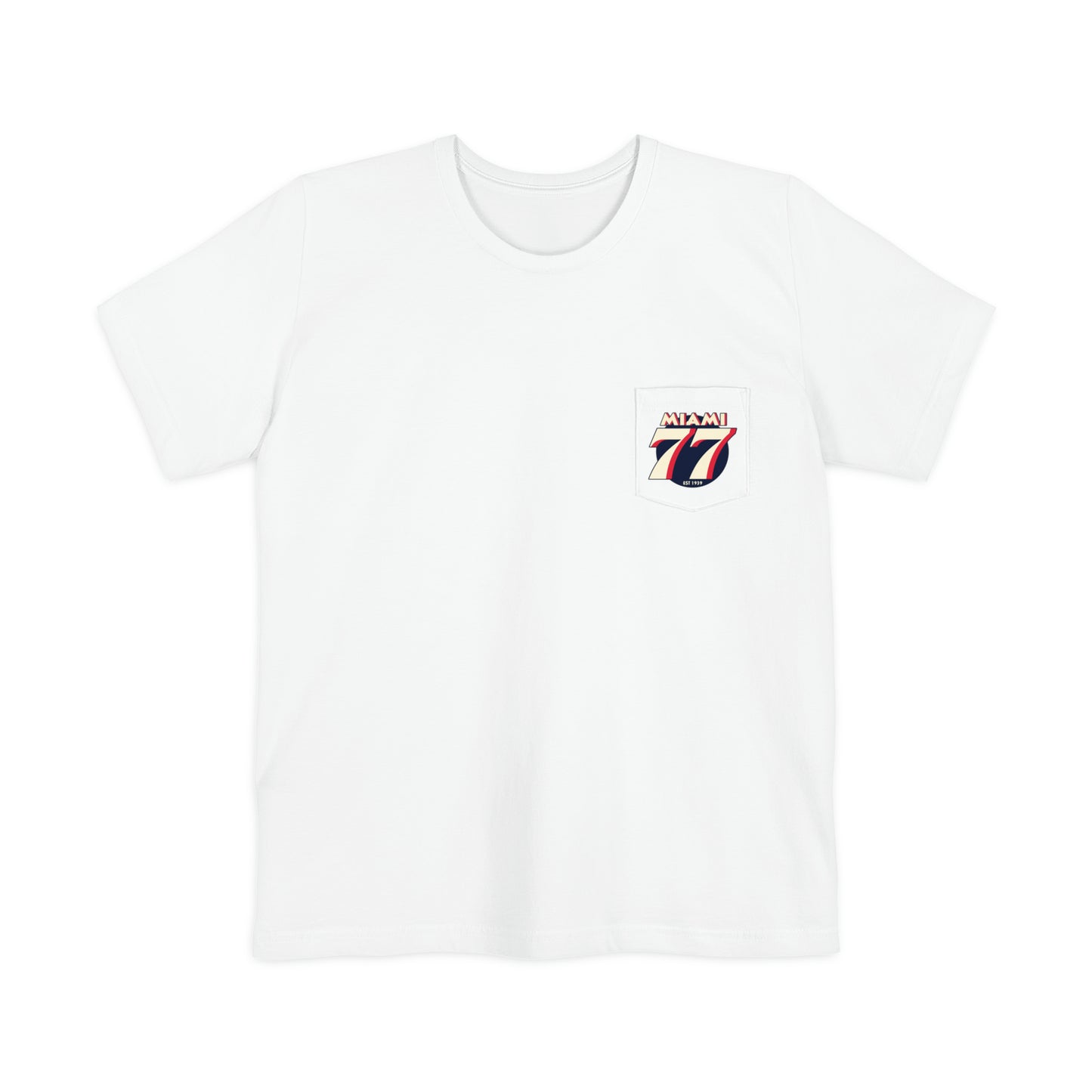 Miami 77 - Unisex Pocket T-shirt