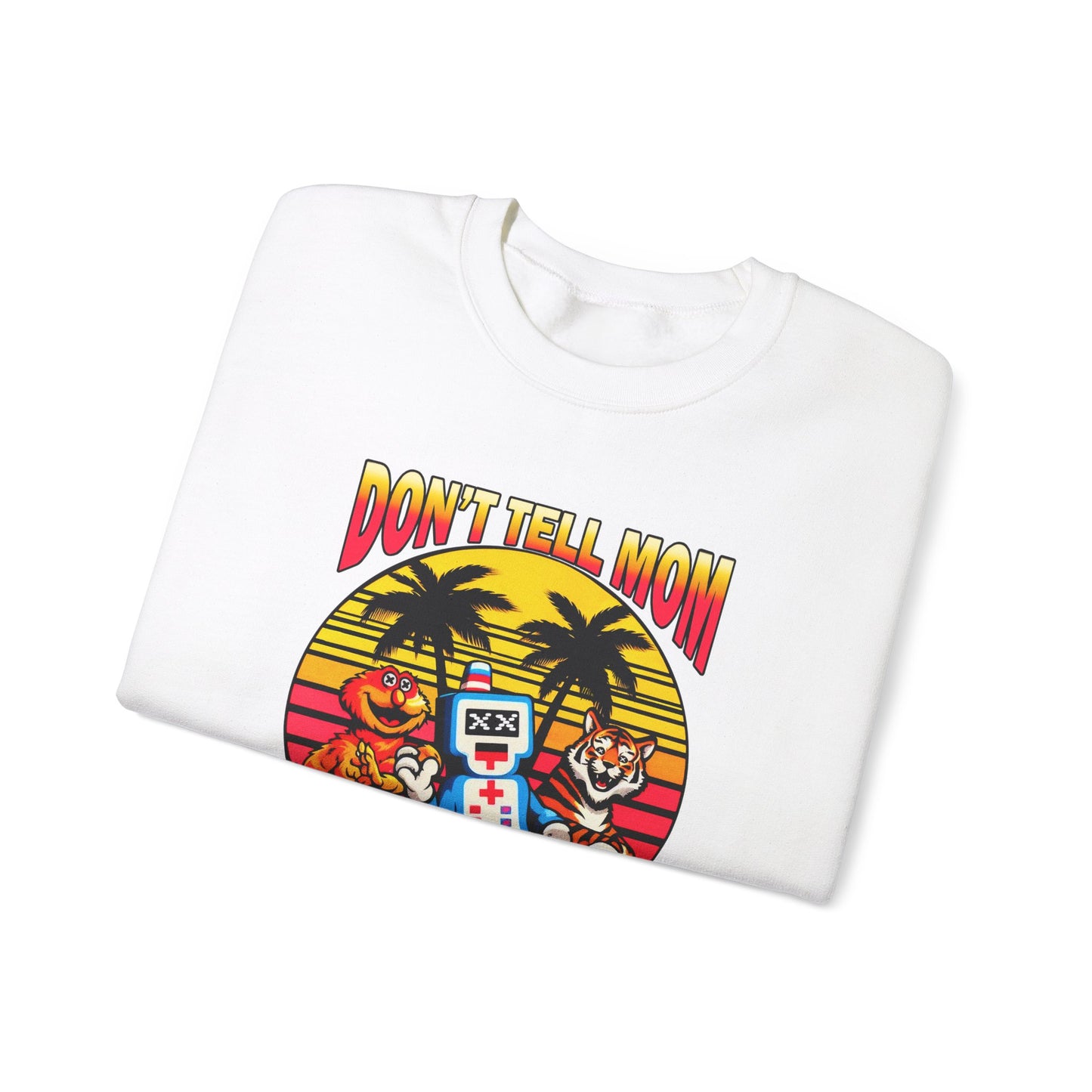 Don't Tell Mom! - Unisex Heavy Blend™ Crewneck Sweatshirt