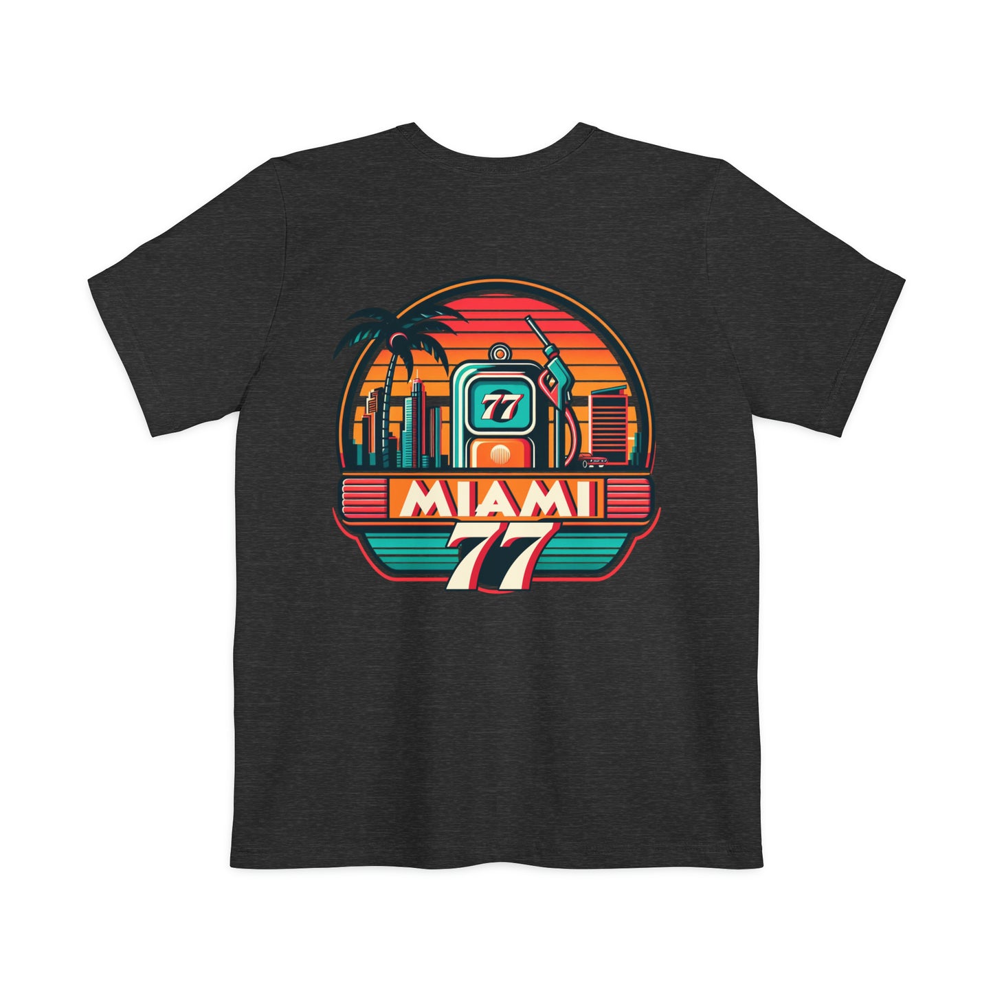 Miami 77 - Unisex Pocket T-shirt