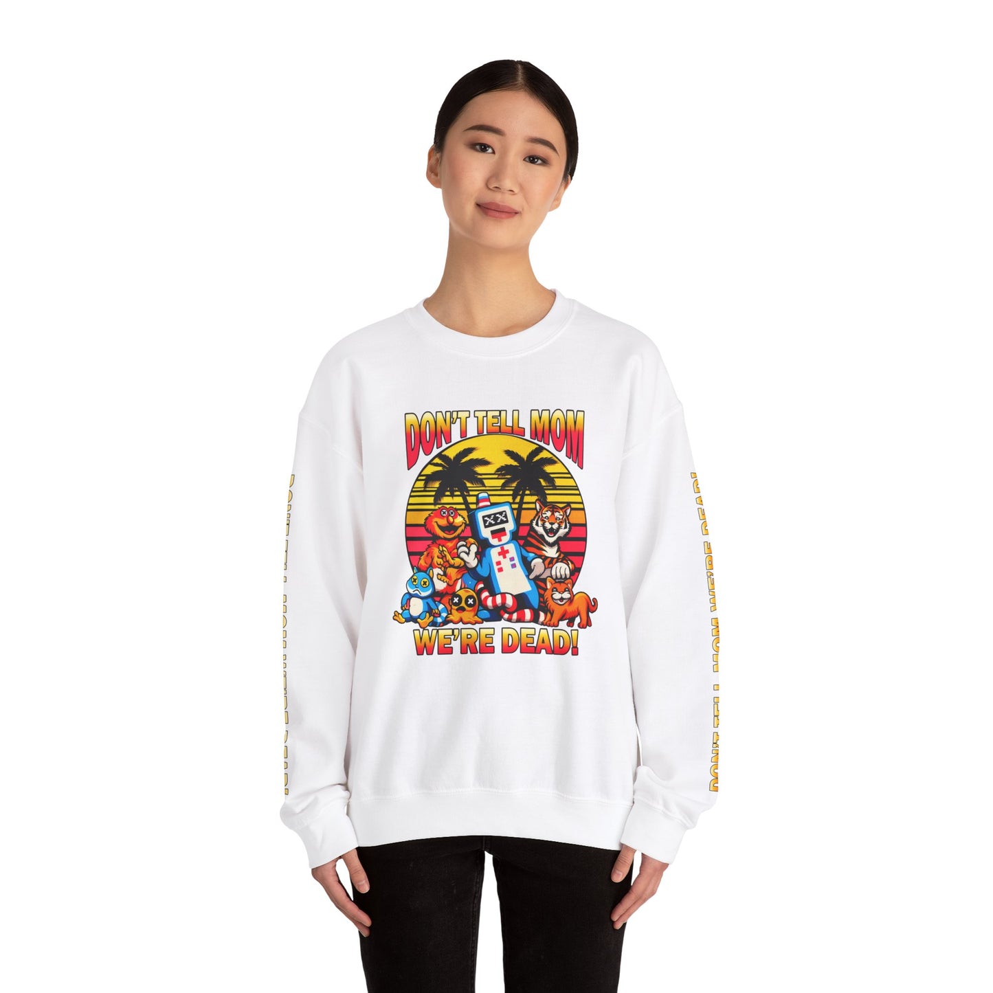 Don't Tell Mom! - Unisex Heavy Blend™ Crewneck Sweatshirt