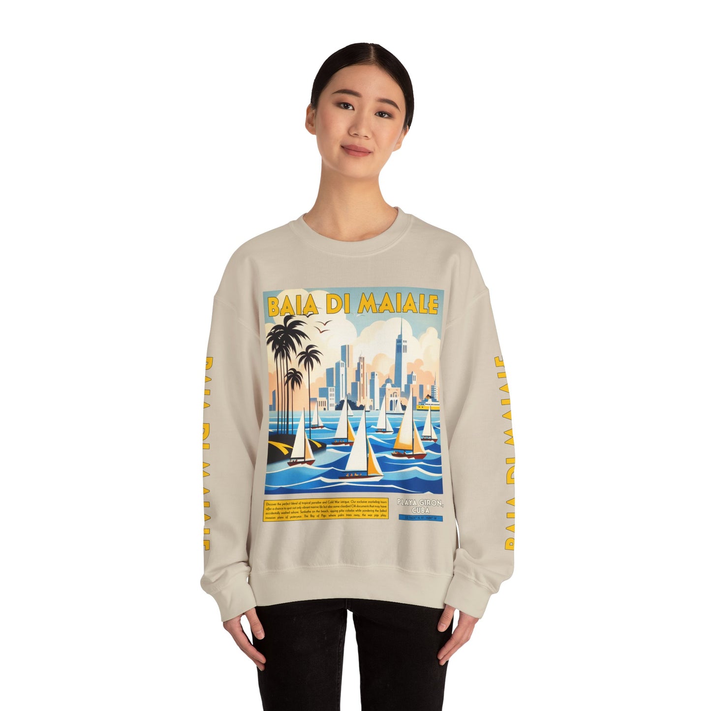 Baia Di Maiale - Unisex Heavy Blend™ Crewneck Sweatshirt