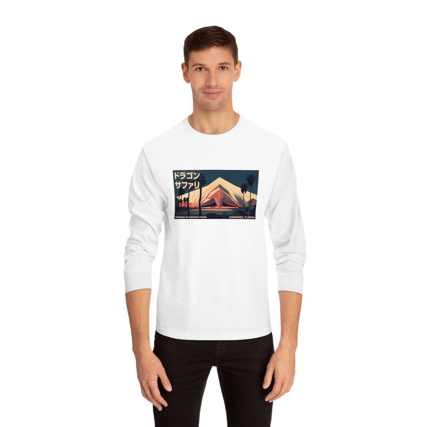 Dinosaur Safari - Unisex Classic Long Sleeve T-Shirt