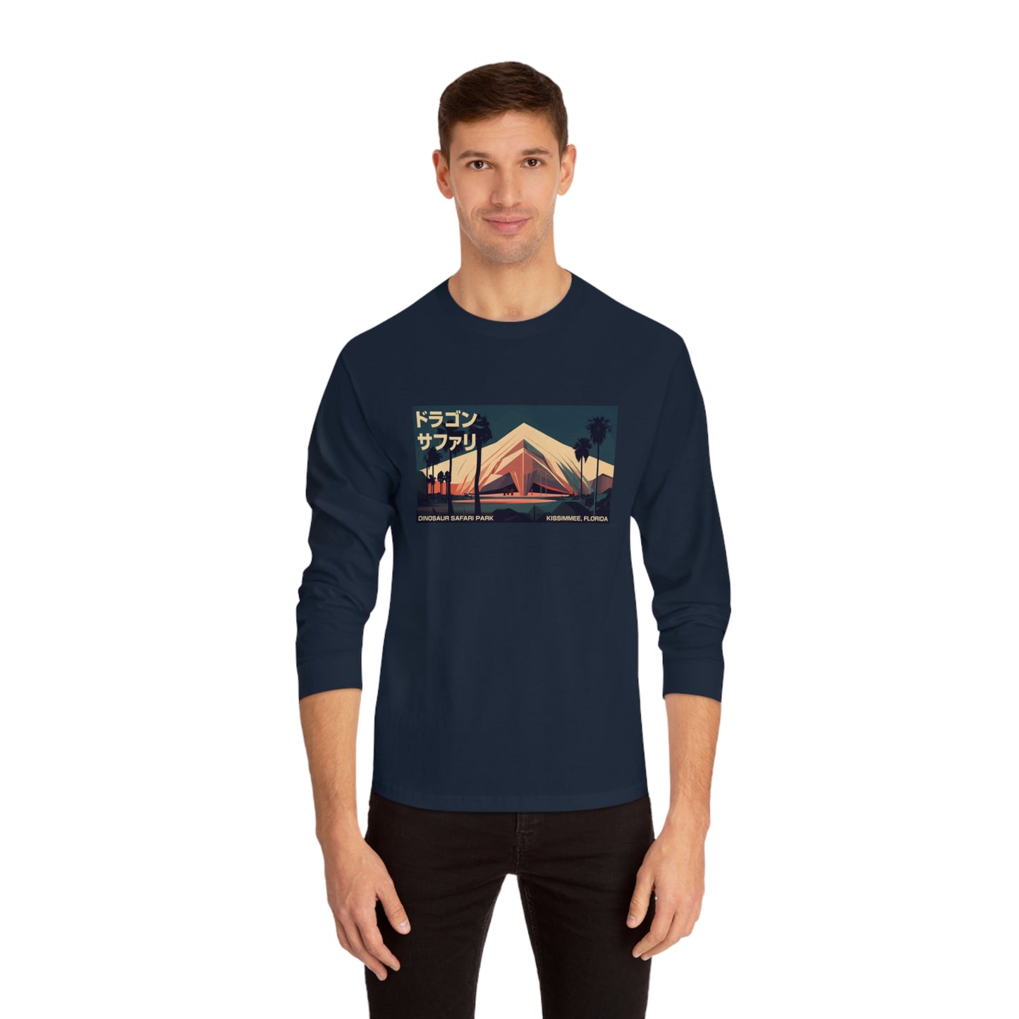 Dinosaur Safari - Unisex Classic Long Sleeve T-Shirt