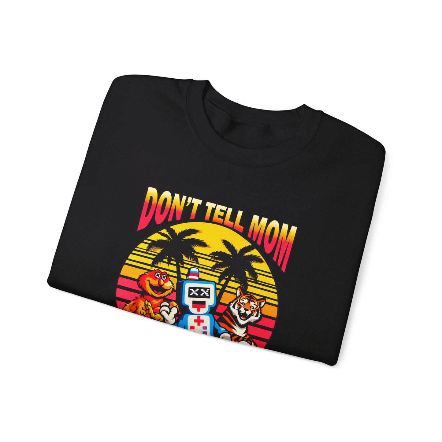 Don't Tell Mom! - Unisex Heavy Blend™ Crewneck Sweatshirt