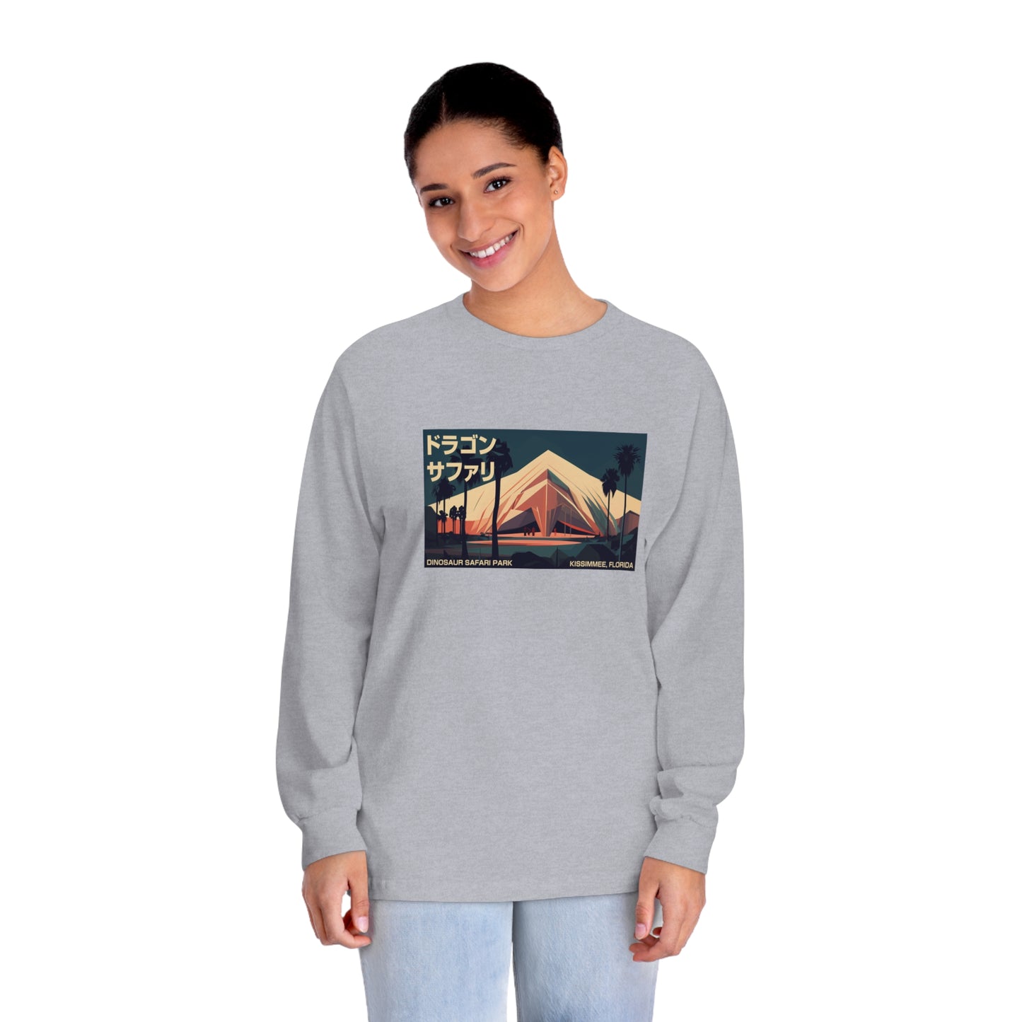 Dinosaur Safari - Unisex Classic Long Sleeve T-Shirt