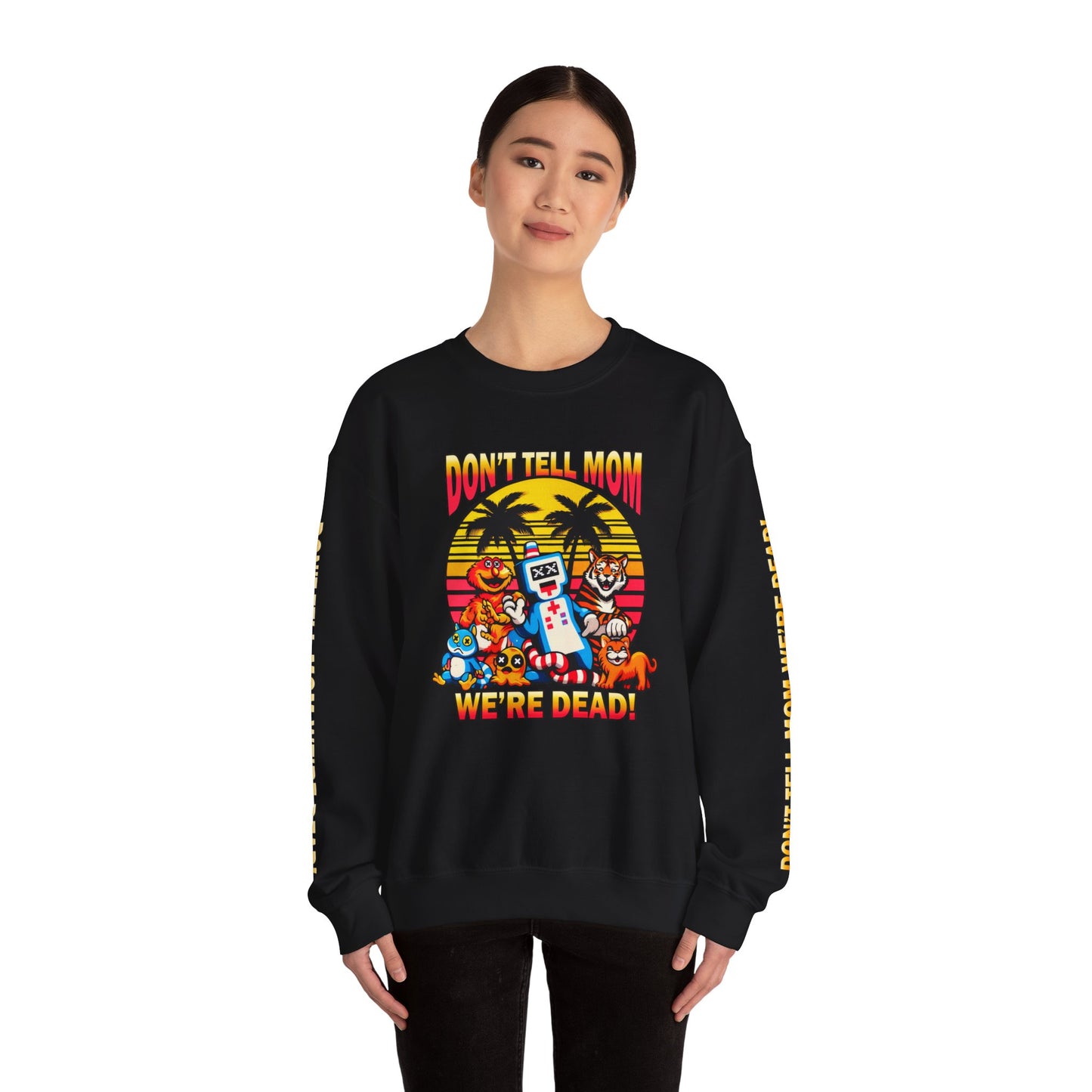 Don't Tell Mom! - Unisex Heavy Blend™ Crewneck Sweatshirt