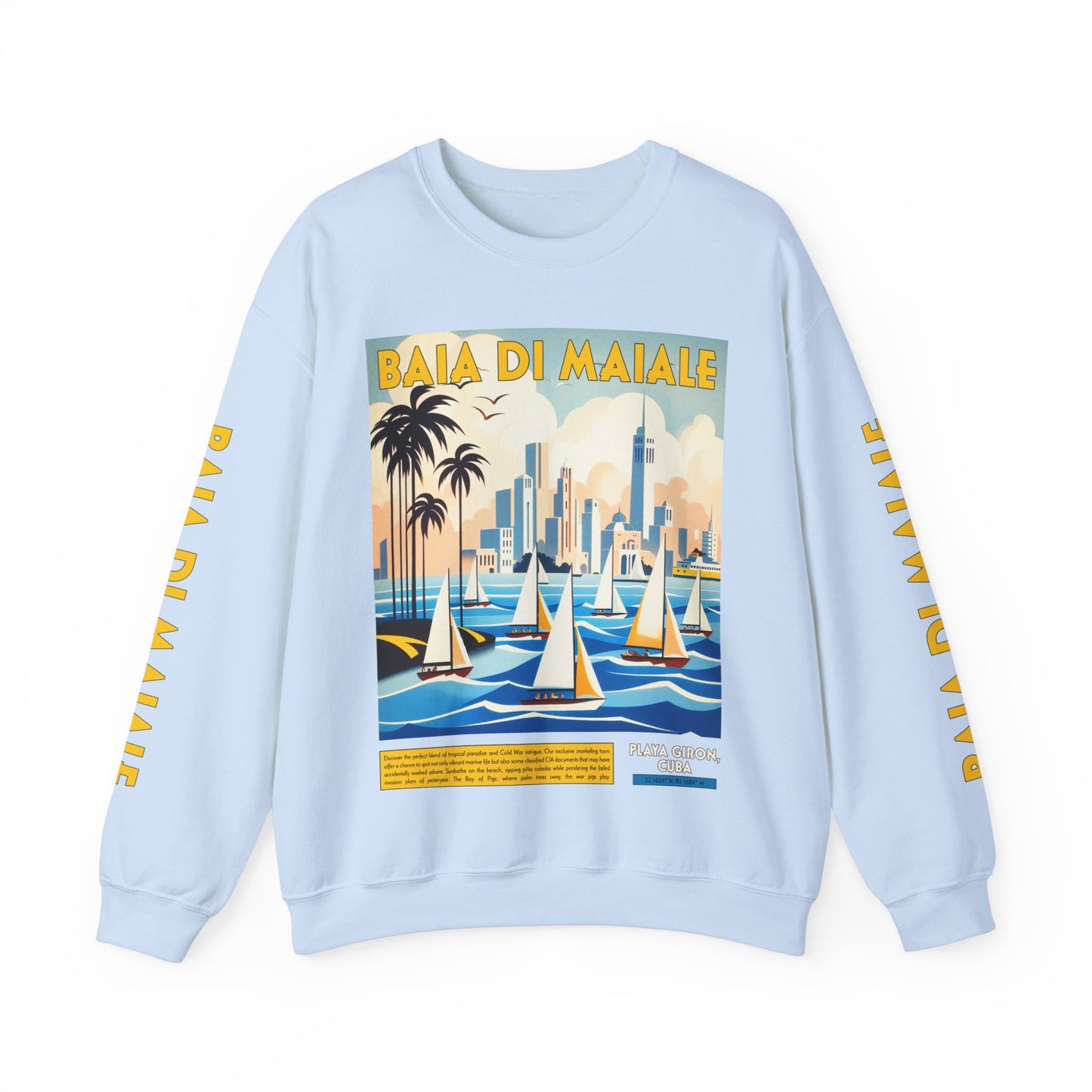 Baia Di Maiale - Unisex Heavy Blend™ Crewneck Sweatshirt