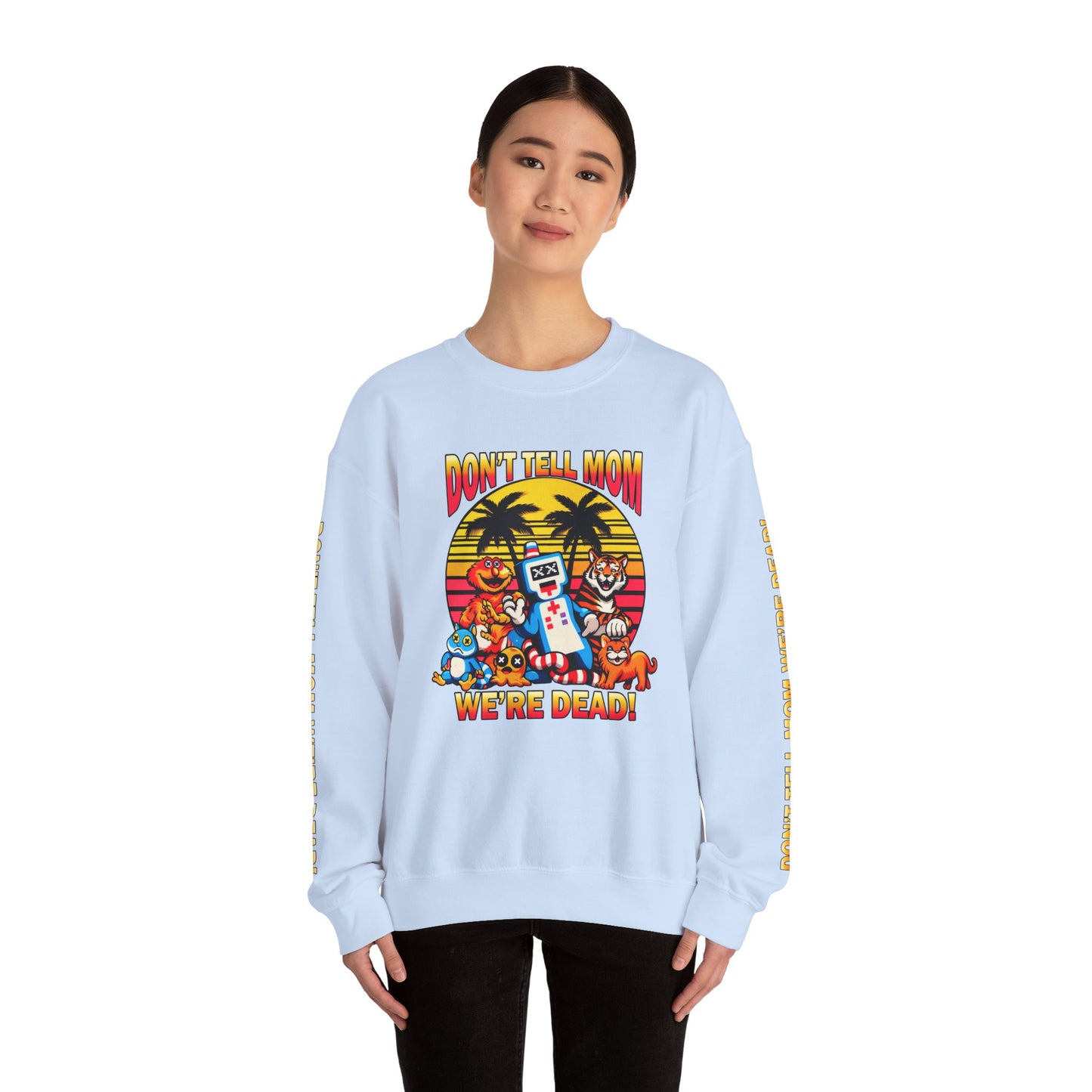 Don't Tell Mom! - Unisex Heavy Blend™ Crewneck Sweatshirt